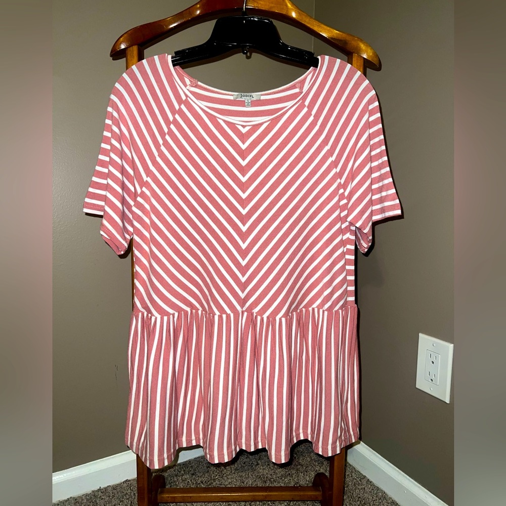JODIFL Baby Doll Top. Size Small.
